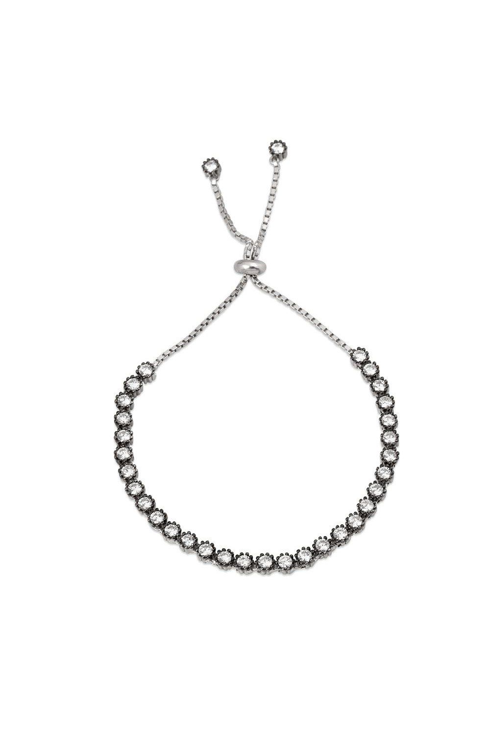 Ayarlamalı Suyolu Gümüş Bileklik (GB00095)