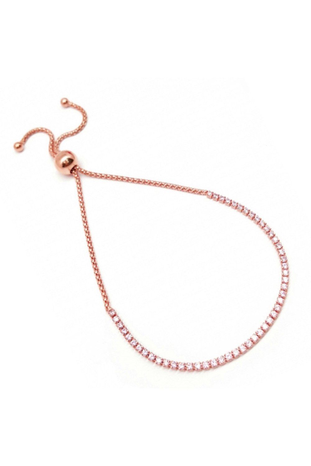 Suyolu Rose Gümüş Bileklik (GB00276)