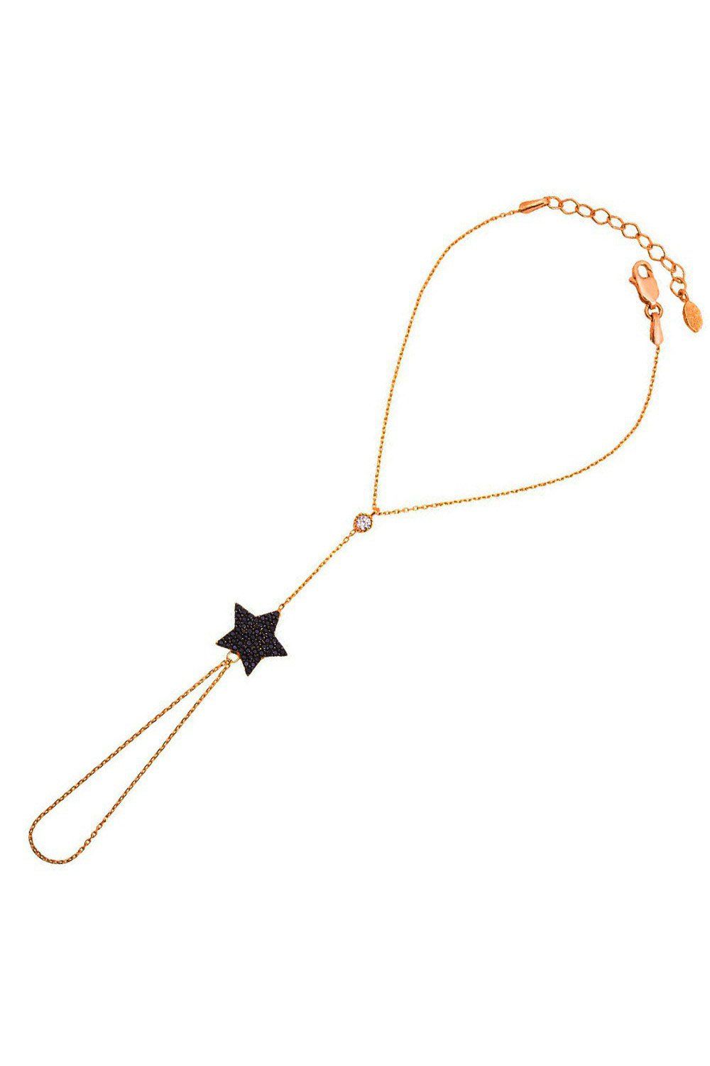 Yıldızlı Rose Gümüş Şahmaran (GH00011)