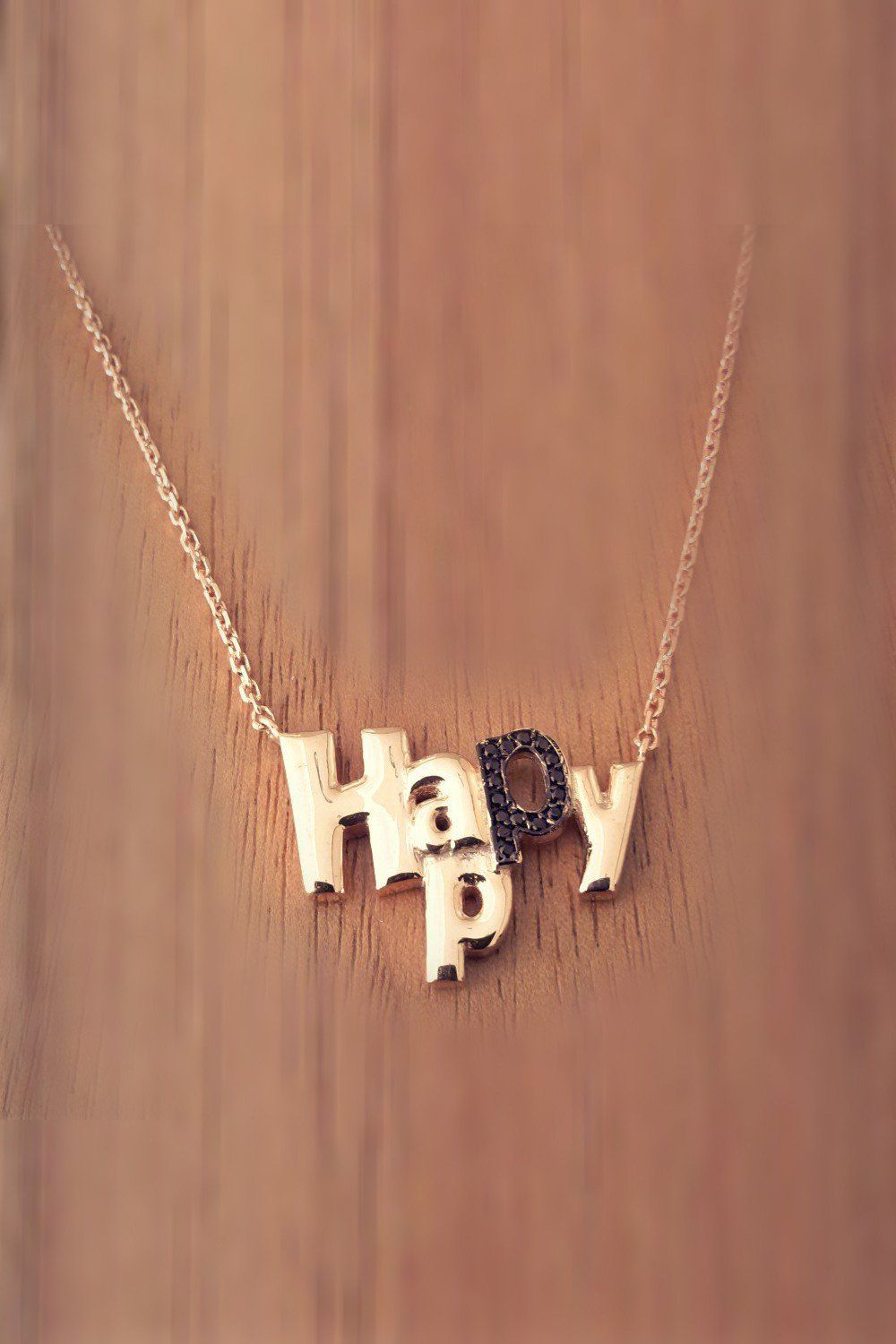 Happy Gümüş Kolye (GK00574)