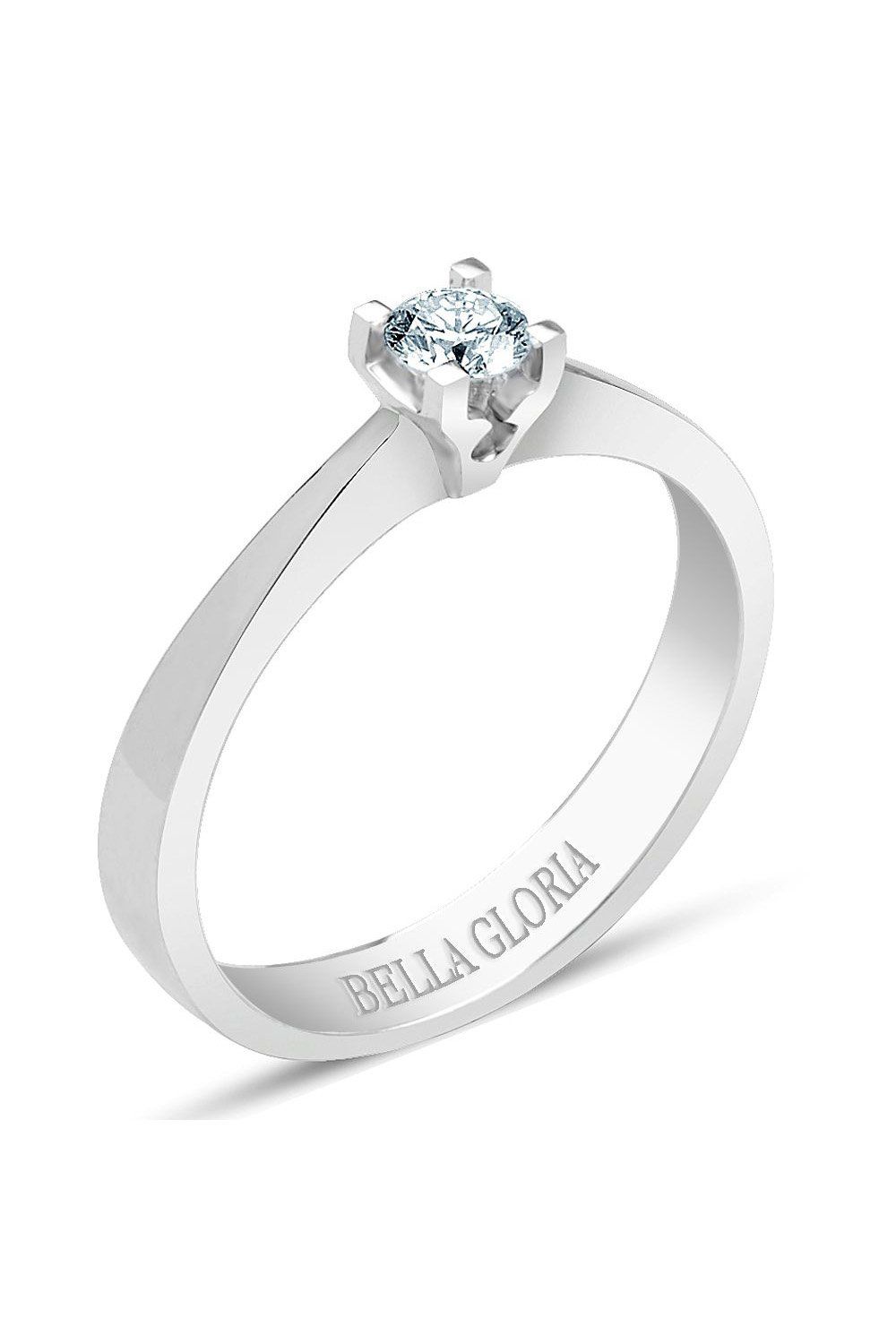 0,18ct Tektaş Pırlanta Yüzük (SLTK107)