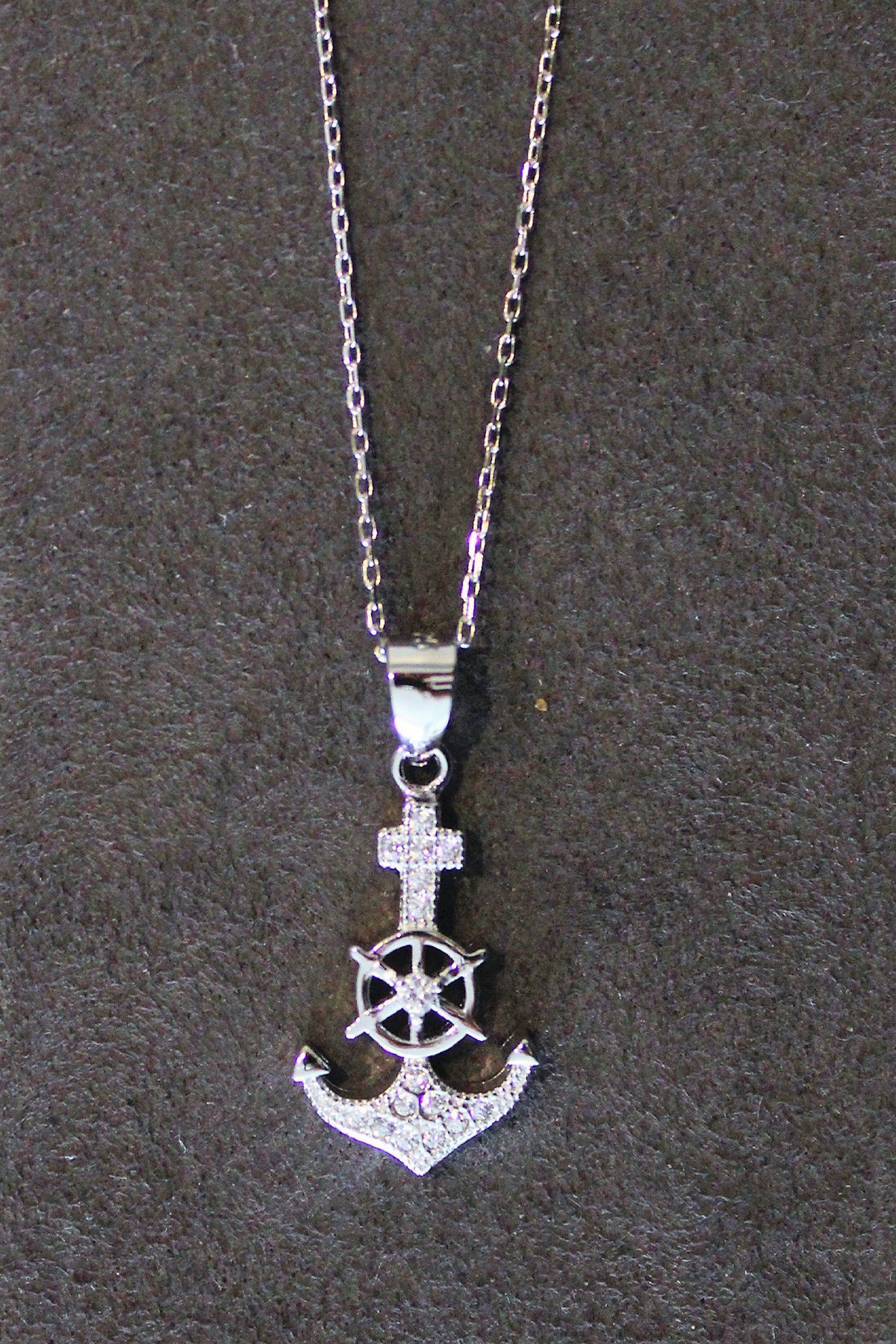 Çapa Gümüş Kolye (TGK0241)