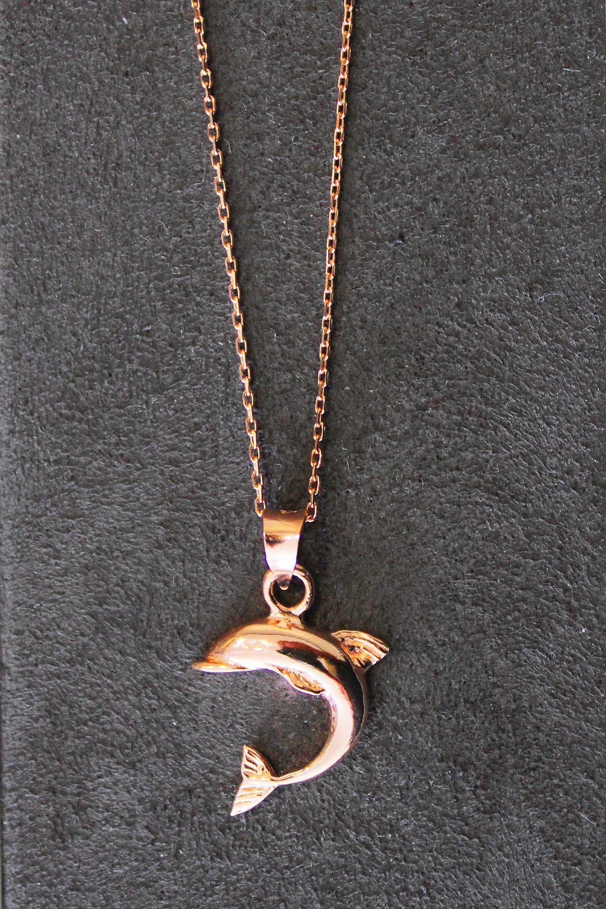 Balık Rose Gümüş Kolye (TGK0302)