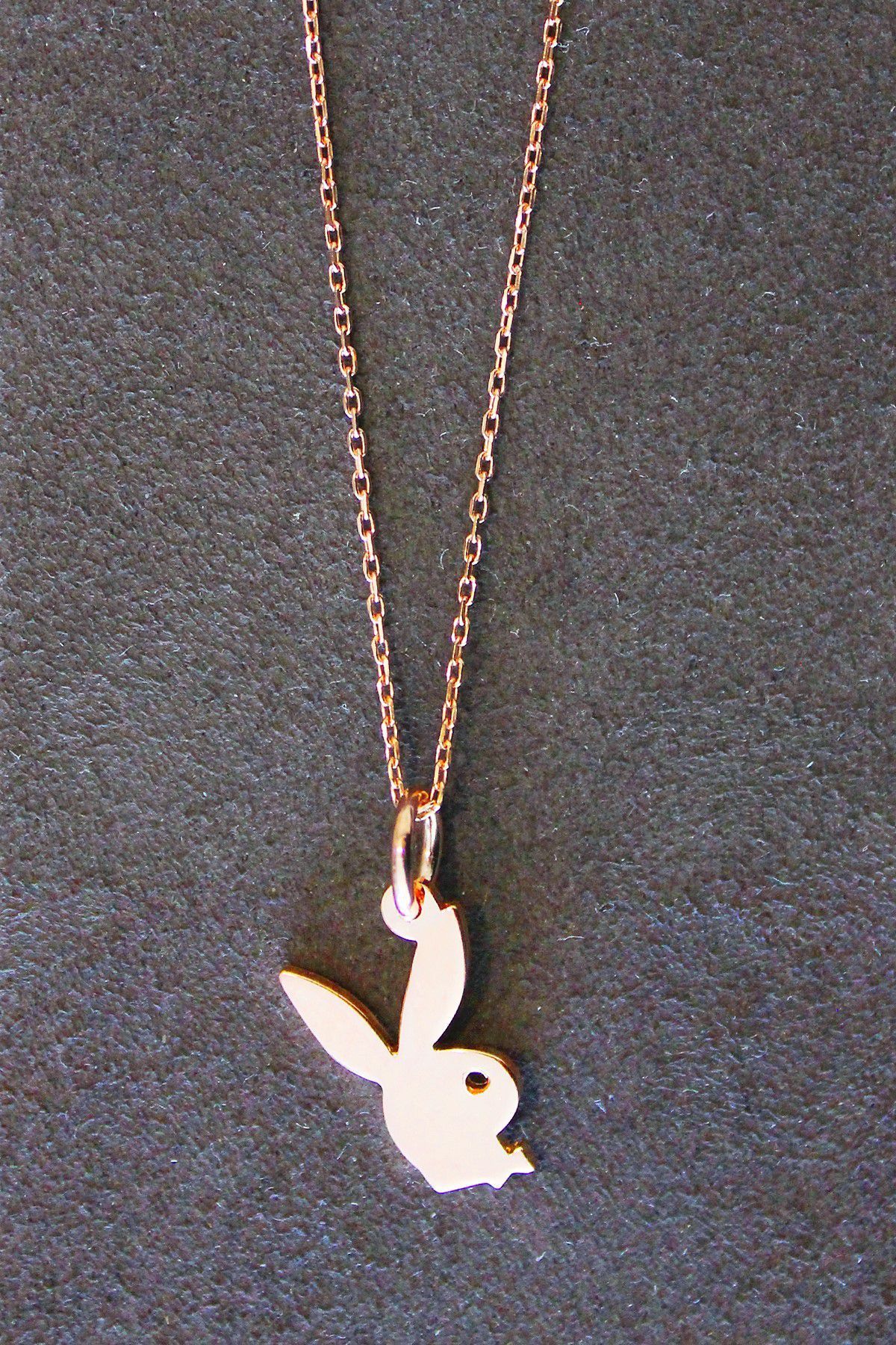 Playboy Rose Gümüş Kolye (TGK0306)