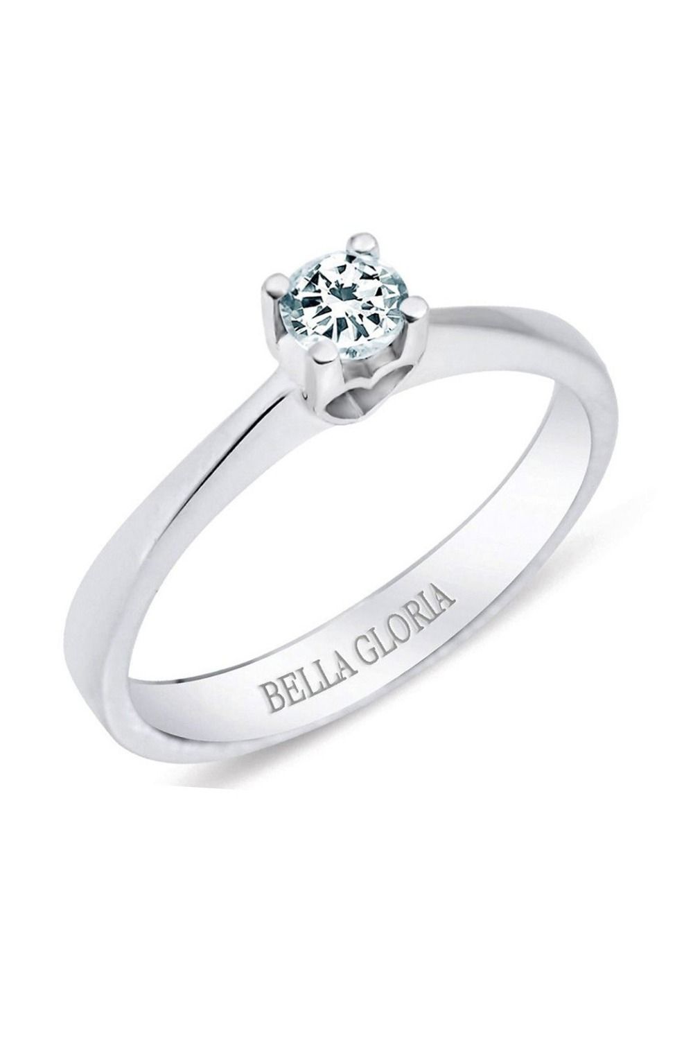 0,13ct Tektaş Pırlanta Yüzük (SLTK114)