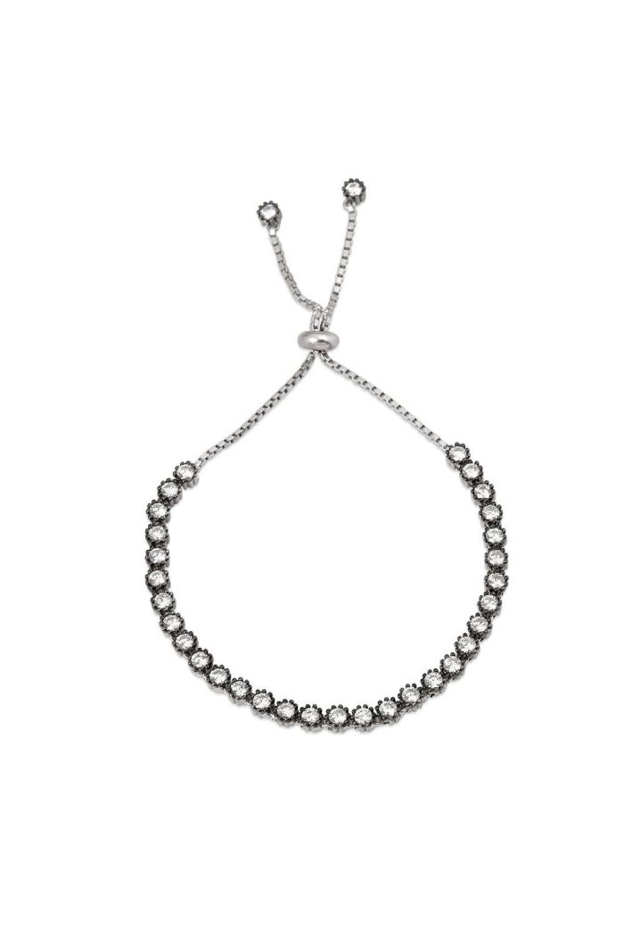 Ayarlamalı Suyolu Gümüş Bileklik (GB00095)