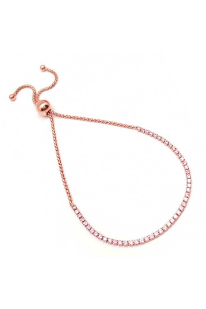 Suyolu Rose Gümüş Bileklik (GB00276)
