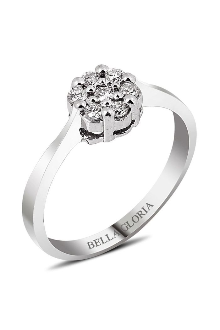 0,21ct Tektaş Pırlanta Yüzük (SL8A002)