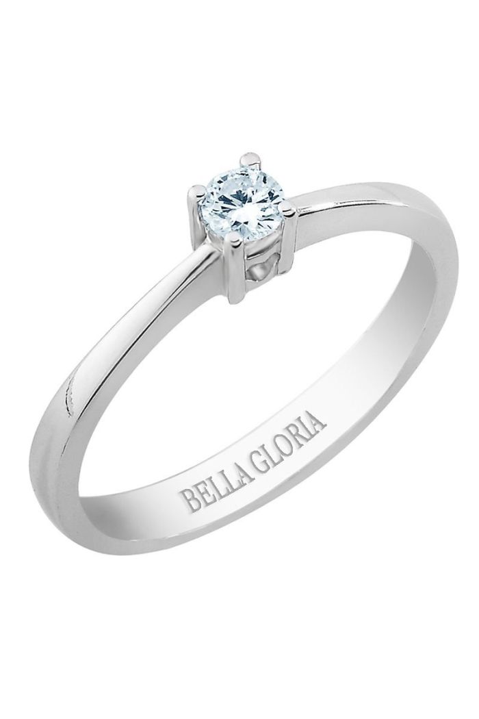 0,13ct Tektaş Pırlanta Yüzük (SLTK984)