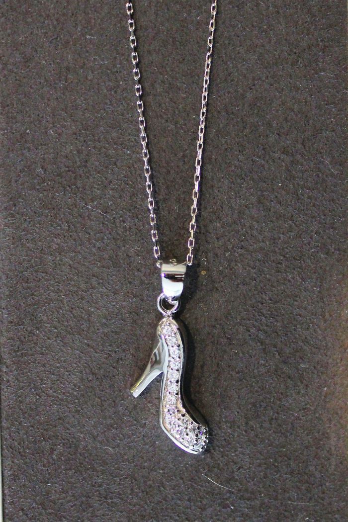 Stiletto Gümüş Kolye (TGK0259)